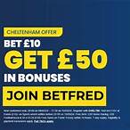 betfred cheltenham free bet